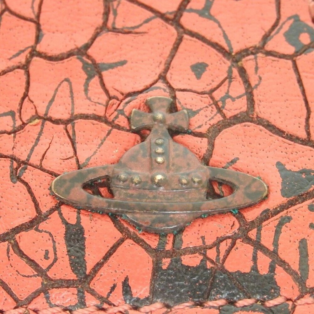 Authentic Vivienne Westwood Card Case leather [Used] - Picture 9 of 10